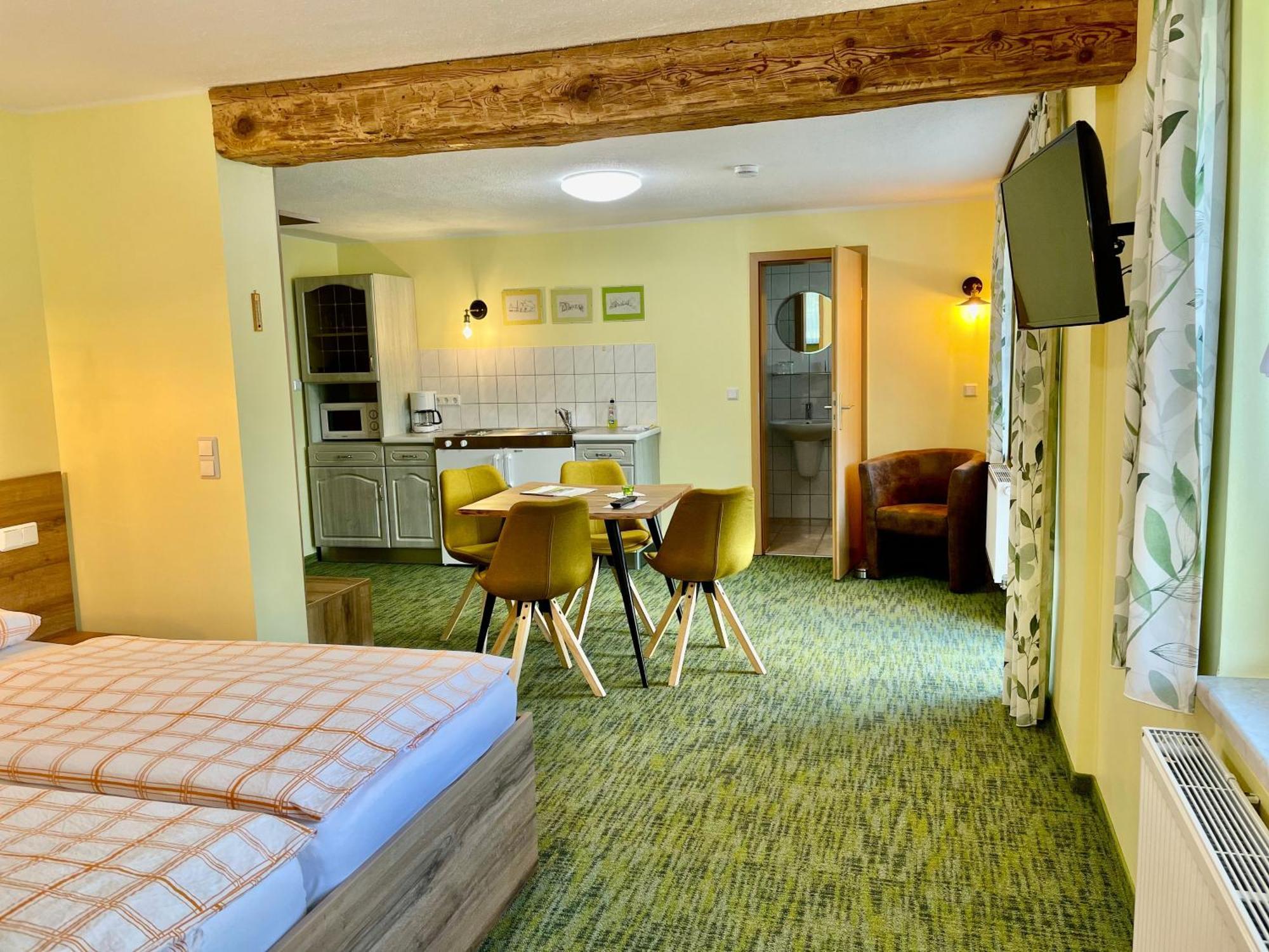 Landhaus Brodack Alt Zauche Extérieur photo